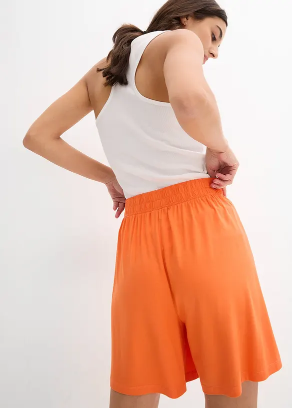 Shorts i slip on-modell av myk viskosemiks, bonprix