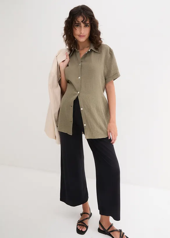 2-i-1-mammabluse i 100% bomullsmusselin, bonprix