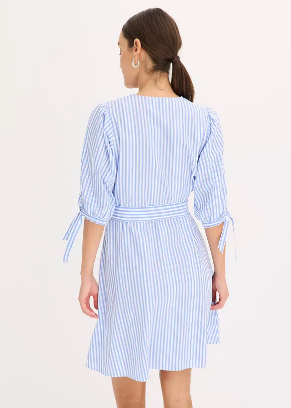 Skjortekjole med stripemønster, bonprix