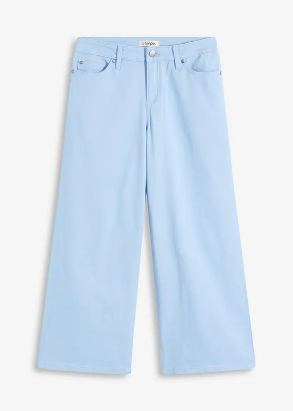 Culottes i elastisk bomullsmiks, bonprix