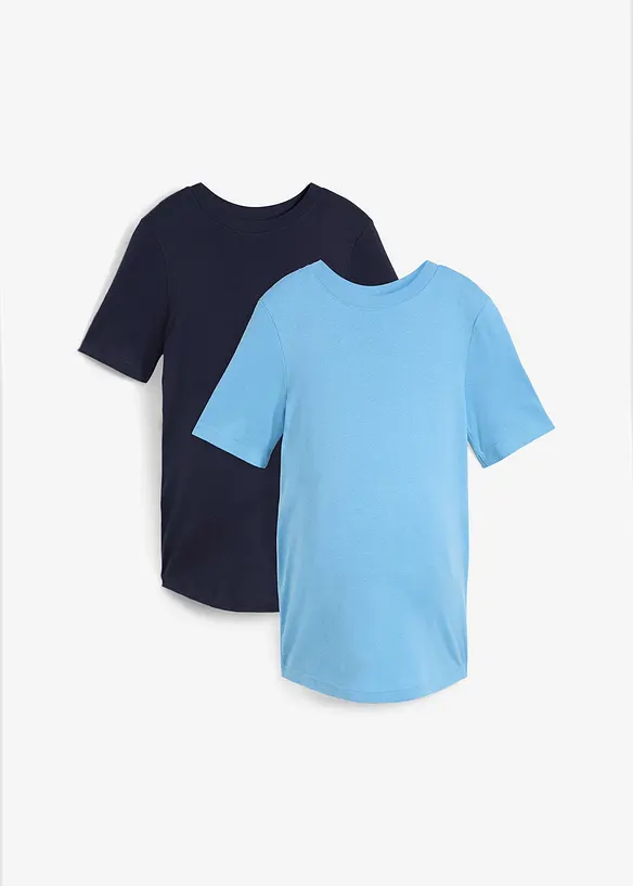 Mammatopp i økologisk bomull (2-pack), bonprix