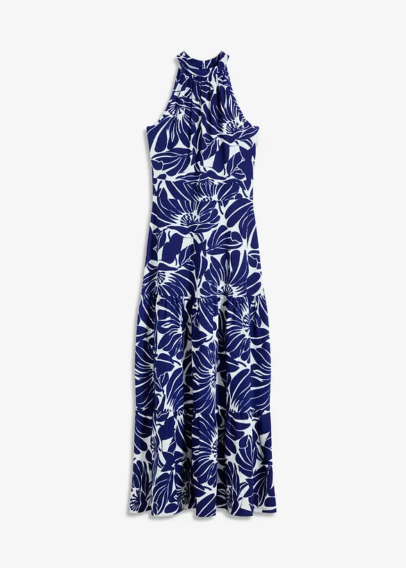 Maxikjole med print, bonprix