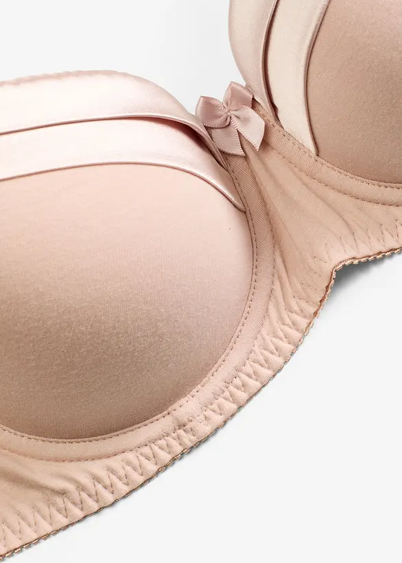 Padded-BH med bøyle i bomull, bonprix