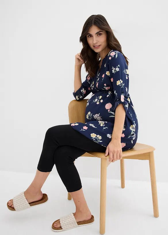 2-i-1-mamma-skjortekjole i viskose, bonprix