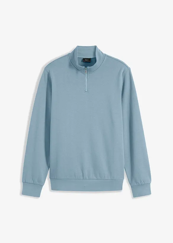 Sweatshirt med troyer-krage, bonprix