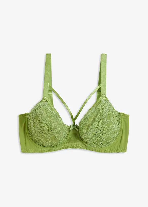 Minimizer-BH med forseggjorte blonder, bonprix