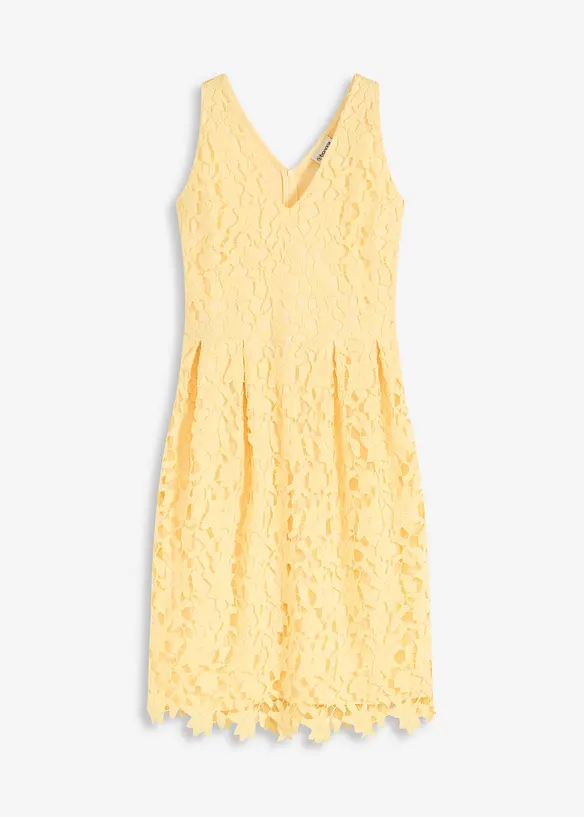 Blondekjole med heklet innfelling, bonprix