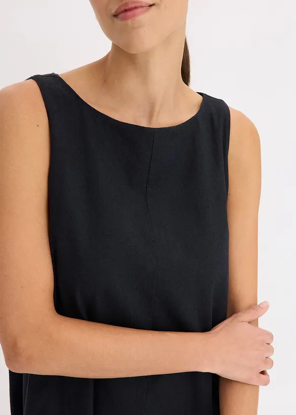 Stroppekjole i lett viskosemiks, bonprix