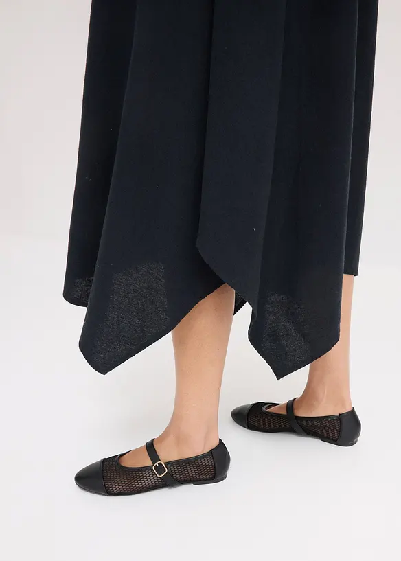 Stroppekjole i lett viskosemiks, bonprix