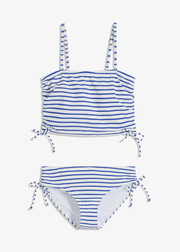 Bandeau-bikini med avtagbare stropper (2-delt sett), bonprix