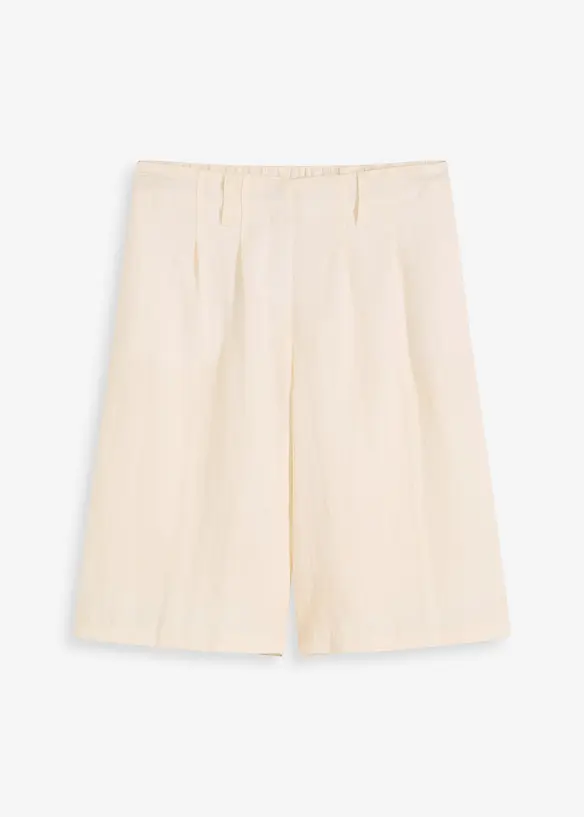 Bermudashorts i myk viskosemiks, bonprix