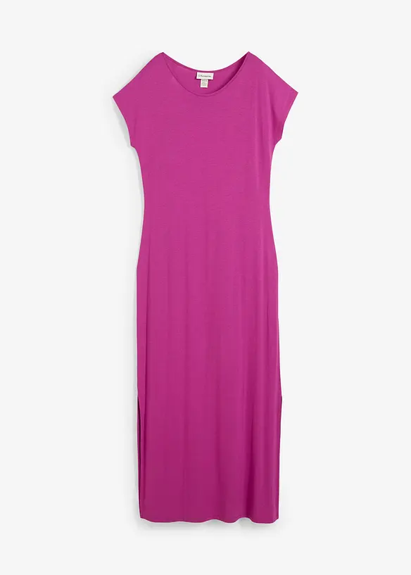 Jerseykjole i lett viskose med elastan, bonprix