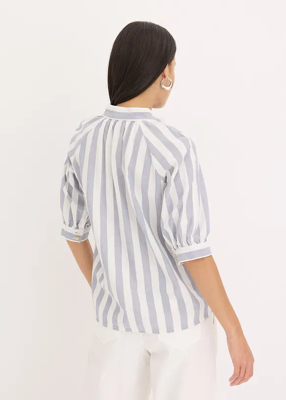 Bluse med stripemønster, bonprix