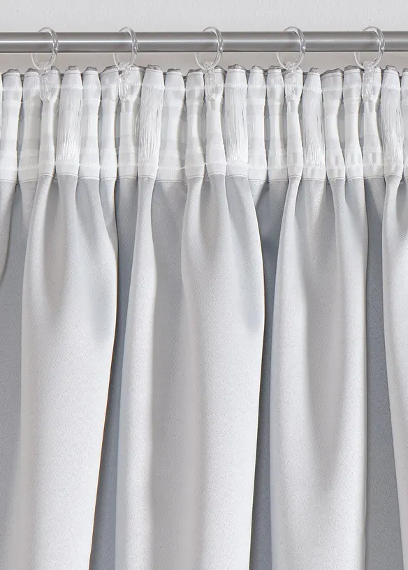 Mørkleggingsgardin med resirkulert polyester og trykt mønster (1-pack), bonprix
