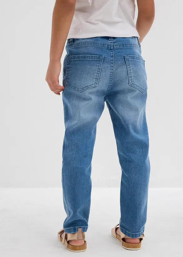 Jeans med stretch Mid Waist, tapered, bonprix