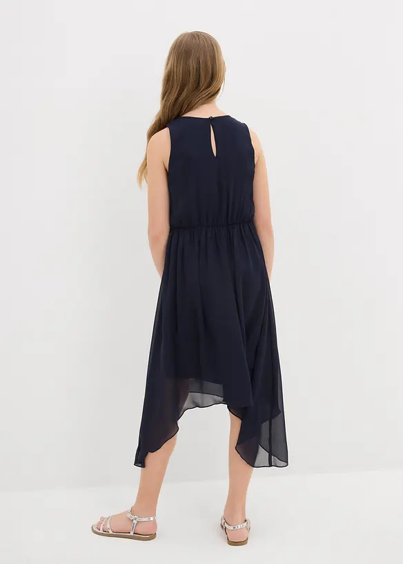 Chiffonkjole med paljetter, bonprix