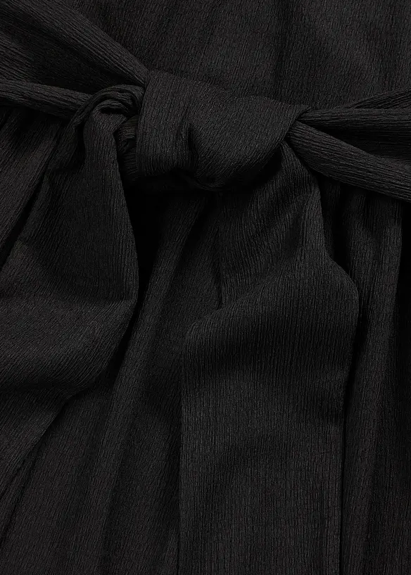 Jerseykjole i lett krepp med vingeermer, bonprix