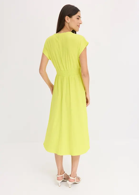 Jerseykjole i lett krepp, bonprix