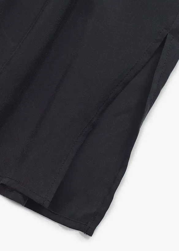 Midiskjørt av lett viskose, bonprix