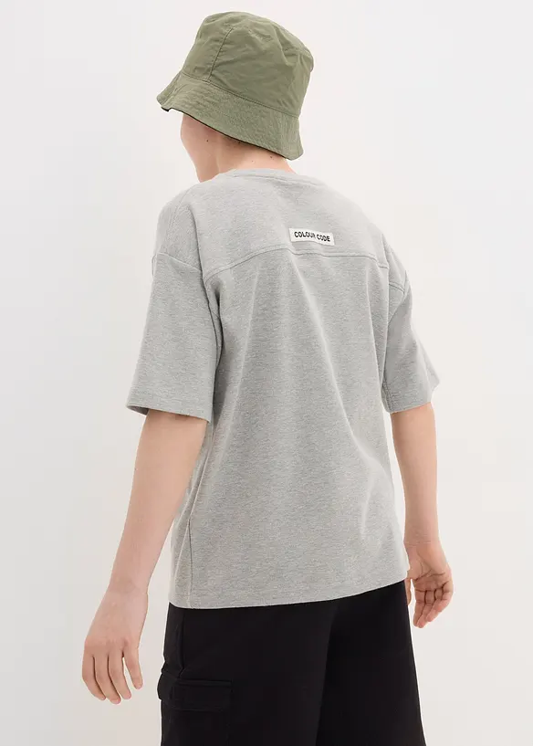 Oversized T-skjorte i økologisk bomull, bonprix