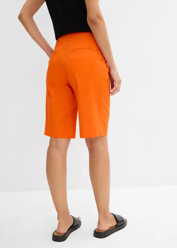 Vid shorts i twill, bonprix