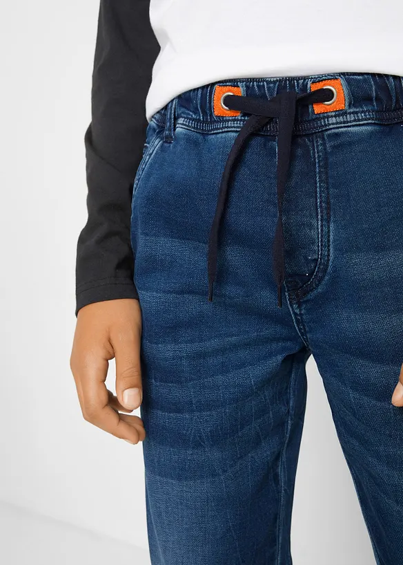 Regular Fit pull on-denimjoggers, Tapered, bonprix