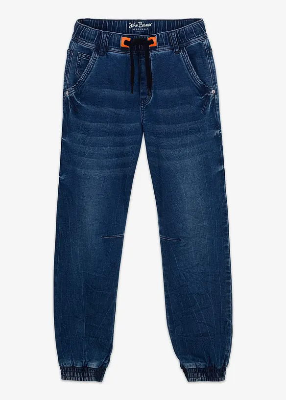 Regular Fit pull on-denimjoggers, Tapered, bonprix