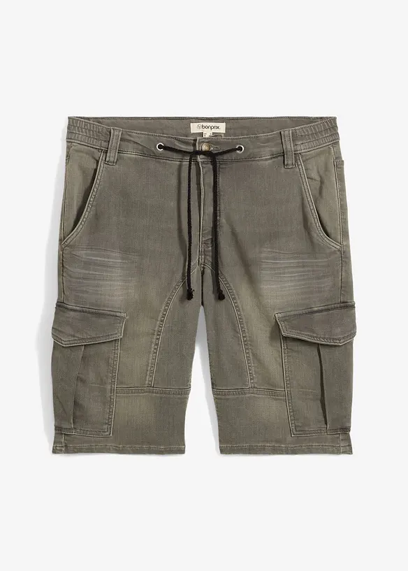 Bermudashorts i sweat-denim, Regular Fit, bonprix