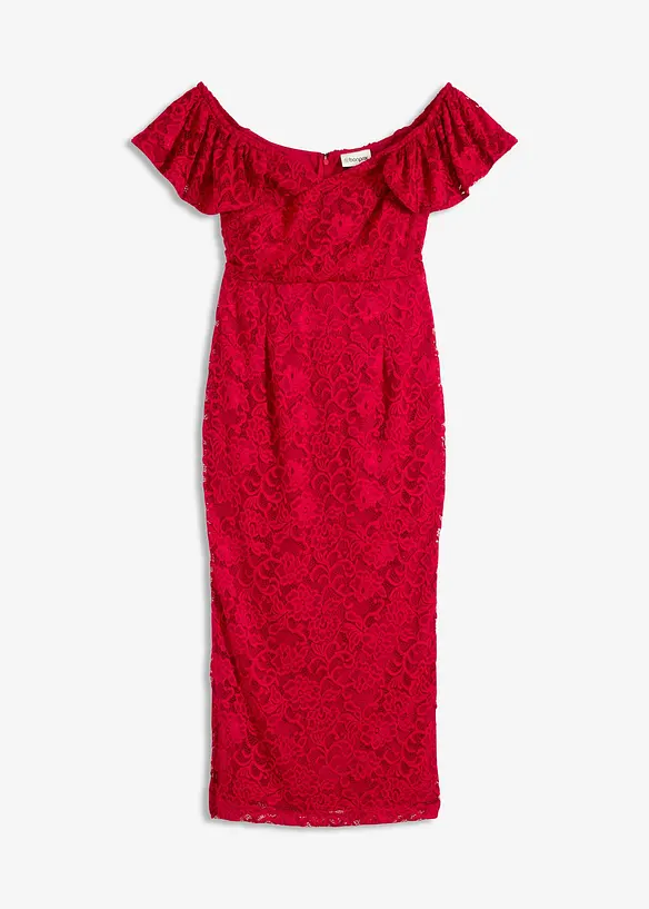 Blondekjole med draperte ermer, bonprix