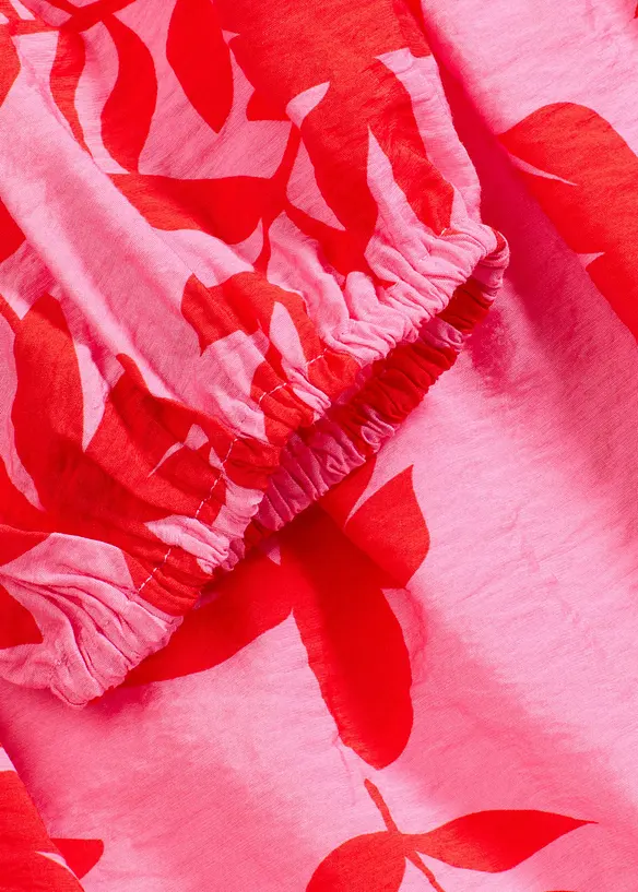 Singoallabluse i lett viskosemiks med trykt mønster, bonprix