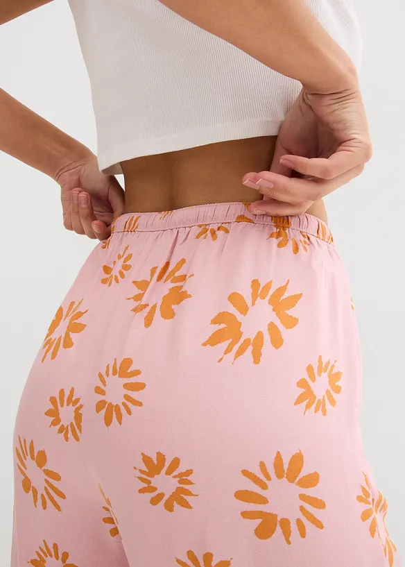 Slip on-bukse av myk viskose, bonprix
