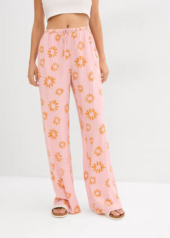 Slip on-bukse av myk viskose, bonprix