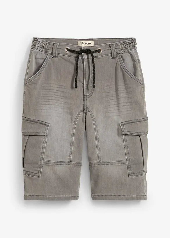 Bermudashorts i sweat-denim, Regular Fit, bonprix