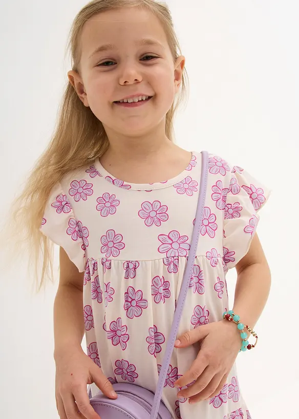 Trikotkjole i 100% bomull, bonprix