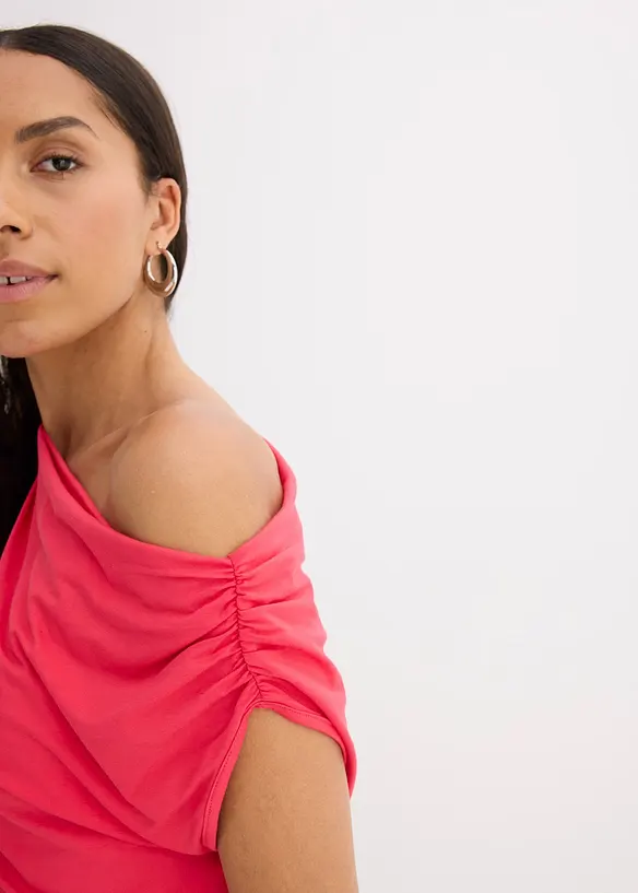 Topp med asymmetrisk utringning, bonprix