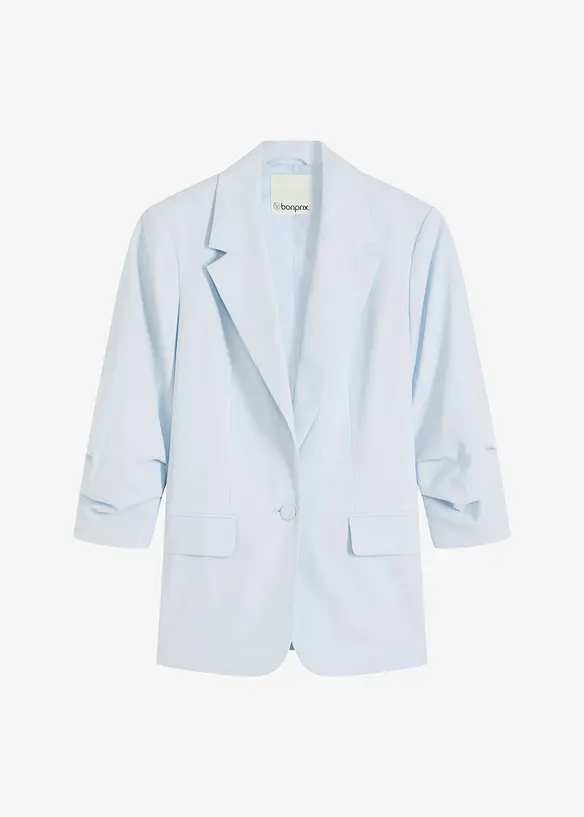 Blazer i viskose og ledig modell med 3/4-lange ermer, bonprix