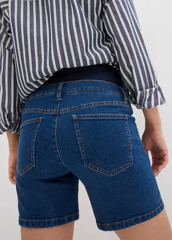 Mammashorts av bomull-stretchdenim, bonprix