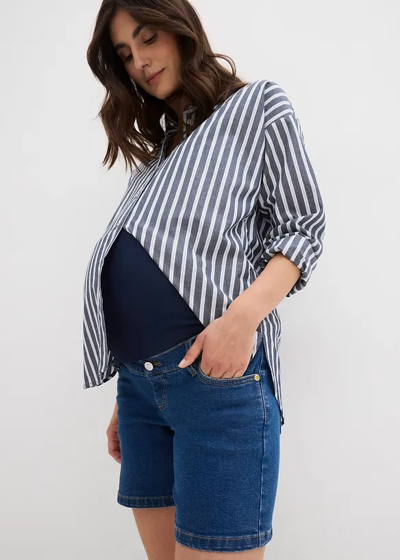 Mammashorts av bomull-stretchdenim, bonprix