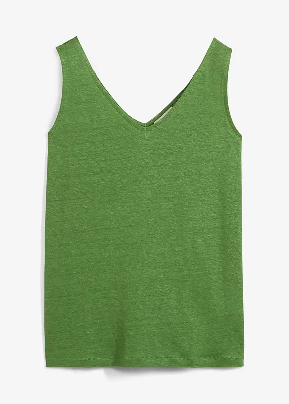 Singlet i lin, bonprix