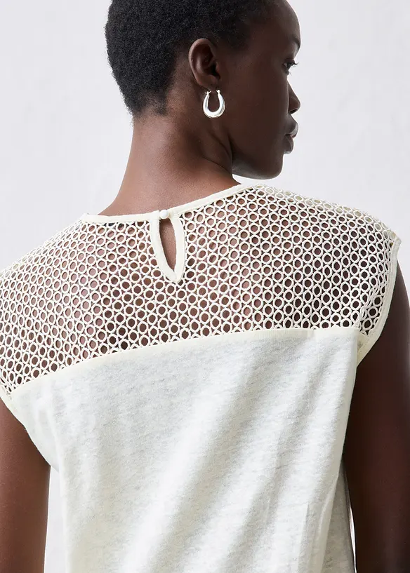 Topp i 100% lin, bonprix