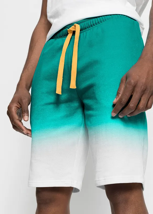 Bermuda i sweatmateriale med fargegradering, bonprix