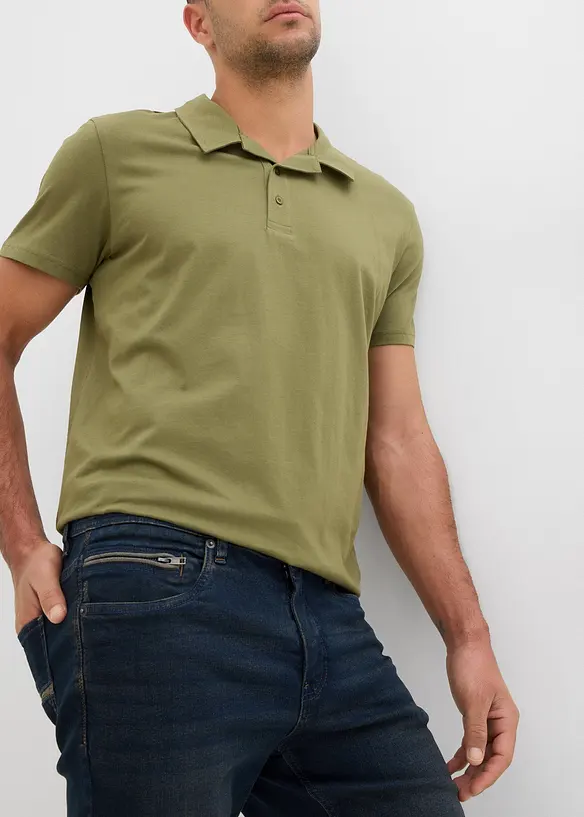 Bermudashorts i denim med stretch, Slim Fit, bonprix