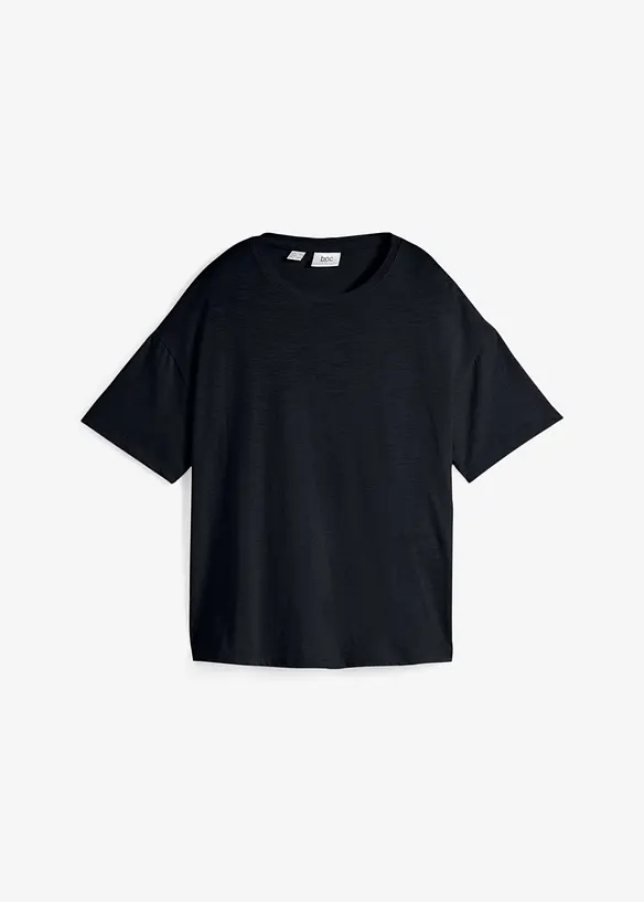 Oversized topp med trykk, bonprix