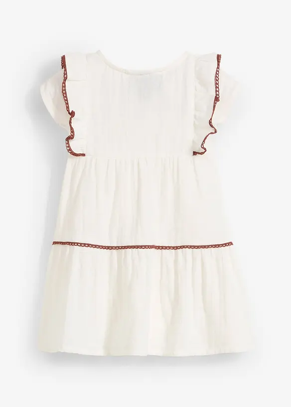 Kjole i musselin i 100% bomull, bonprix