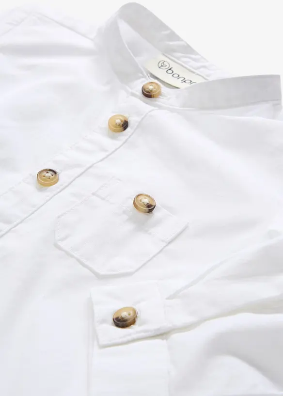 Body med krage og chinos (2-delt sett), bonprix