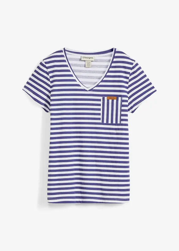 T-skjorte med stripemønster, bonprix