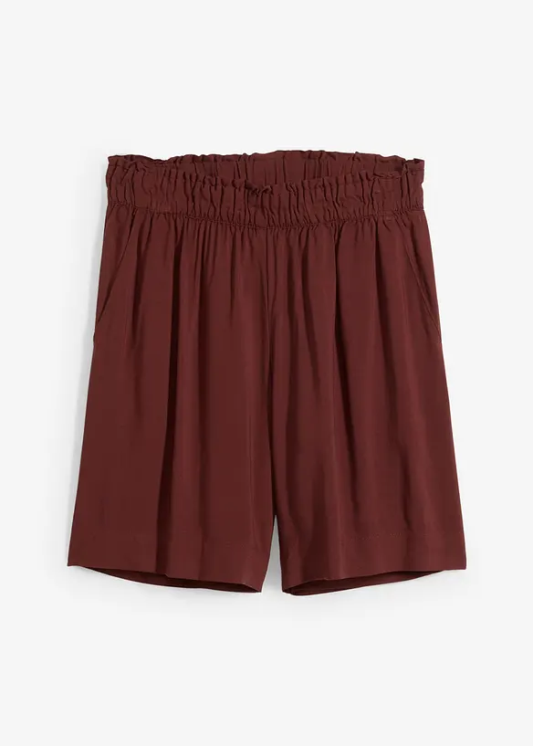 Shorts av viskose i slip on-modell, bonprix