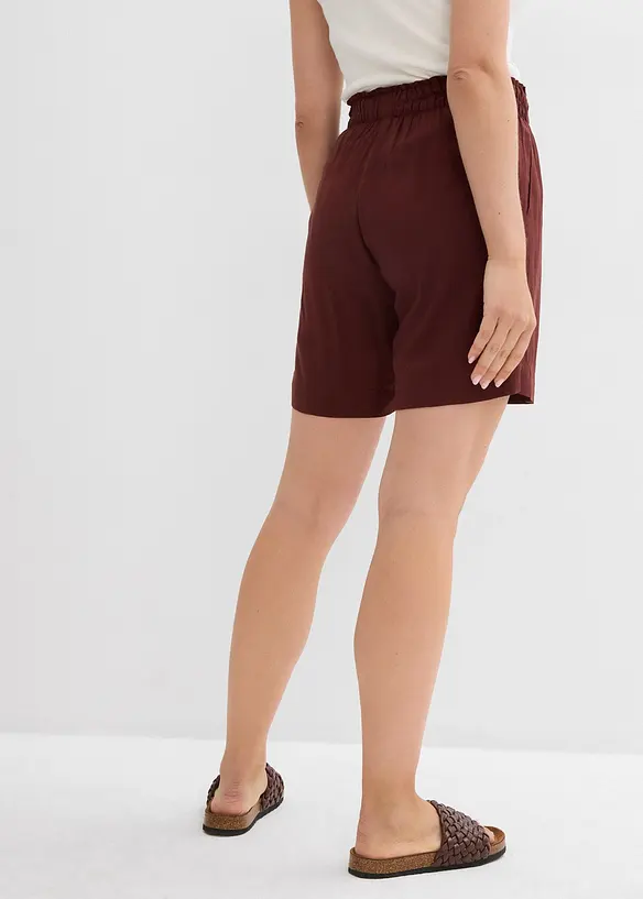 Shorts av viskose i slip on-modell, bonprix