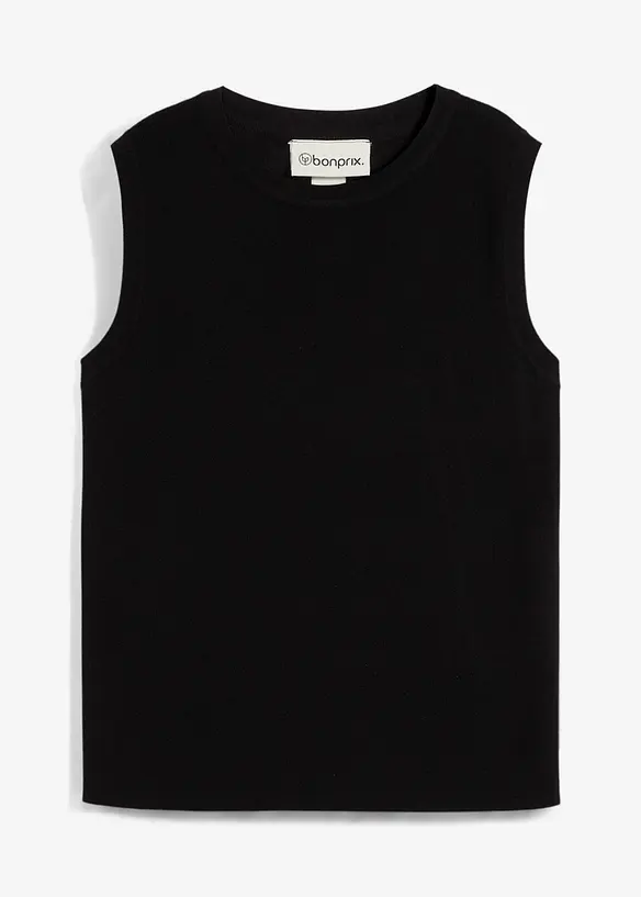 Strikket topp, bonprix