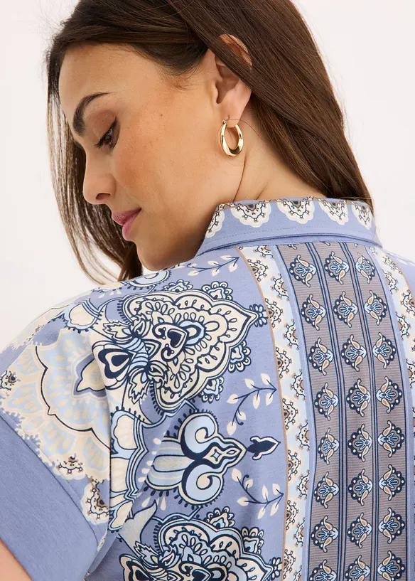 Oversized jerseybluse, bonprix